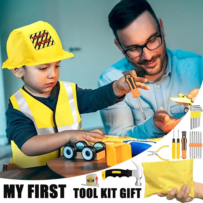 Mini Operation Tool Kit Bulk for Child Shoebox Christmas Gift Small Emergency Compact Tool Set for Beginner, Apartment, Office,DIY Projects, Home Maintenance (102)