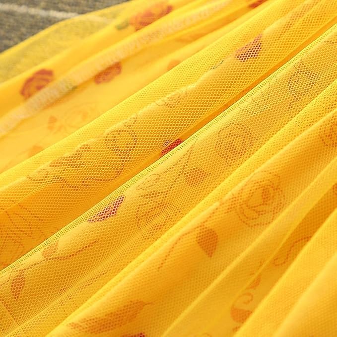 Dressy Daisy Princess Dress Up Clothes Halloween Fancy Party Tulle Skirt Summer Outfit for Baby & Toddler Girls