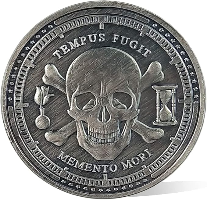 AtSKnSK Memento Mori Memento Vivere Coin