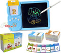 Rylai Toddler Toys Talking Flash Cards, Kindergarten Learning Resources 510 Sight Words with Drawing Tablet for Speaking Doodling, Sensory Toys for Kids with Autism, Boys Girls 2 3 4 5 6, Blue