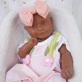 Special Edition, Girl 20 in, Full Silicone Baby Doll, Realistic Baby Dolls, Realistic Veins & Pose, Not Vinyl, Reborn Baby Dolls Silicone Full Body, Gift Set