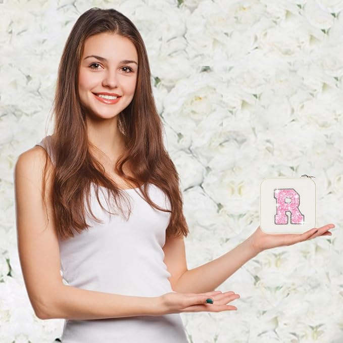 Personalized Anniversary Wife's Birthday Gifts,Mothers Day Gifts for Women Wife,Wife Gifts from Husband,Cool Birthday Gifts for Wife,Jewelry Case Cute Jewelry Box for Women | Cream,R