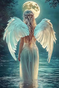 Beautiful Angels 70 Pieces Eco-Friendly Wooden Puzzle for Adults - Matte Finish, DIY Fun, Perfect for Home, Room & Wall Decoration - Creative & Unique Gift Idea