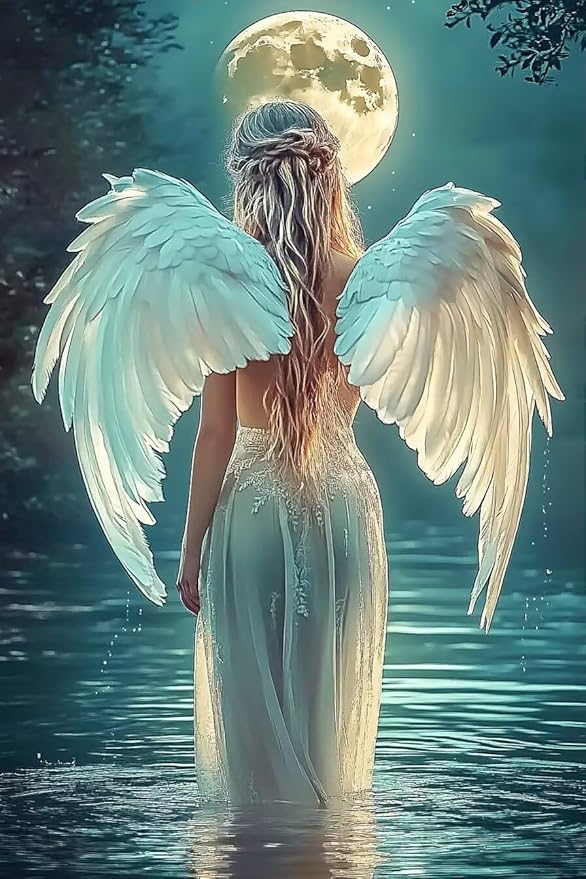 Beautiful Angels 500 Pieces Eco-Friendly Wooden Puzzle for Adults - Matte Finish, DIY Fun, Perfect for Home, Room & Wall Decoration - Creative & Unique Gift Idea