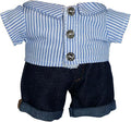 17cm Doll Clothes & Outfit Set for 17cm Dolls Hoodies Jeans Accessories Outfits Luxury Chic Doll Clothing & Style Bundle(NO Doll)