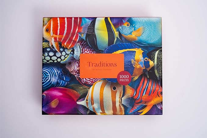 Sea of Colors | Traditions by Mosaic Puzzles - 1000 Piece Puzzle