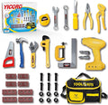 Kids Tool Set – 36 PCS Toddler Tool Set with Electric Drill, - STEM Pretend Play Construction Toys for Ages 3,4,5,6,7,8 Years Old, Boy Toys, Girl Toys