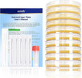 anlab™ Nutrient Agar Petri Dishes Science Project Kit | Pre-Poured Agar Plates and Cotton Swabs for Science Experiments | Bacteria Science Kit - Sealed Separately (Items of 10)