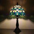 Tiffany lamp 8-inch Stained Glass lamp Suitable for use on Bedroom nightstands and can Also be Used as a Small Reading lamp in Living Rooms and Home Offices