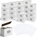 Premium Comic Book Storage Box | 22 Boxes with 6 Dividers (Each Box Stores Up to 175 Comics) - Short Stackable Design with Dust Protection Lid | Strong Structure & Acid Free Manufacturing