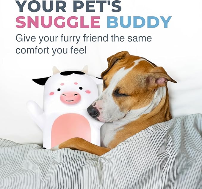 Cow Print Plush Body Pillow for Kids | Long Stuffed Animal Cuddle Pillow | Soft Hugging Toy | Plushie Gift for Girls & Boys | Long Plush Body Pillow for Sleep & Comfort | Medium, 35 Inches
