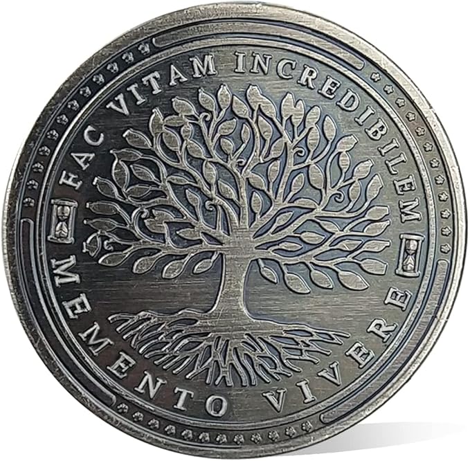 AtSKnSK Memento Mori Memento Vivere Coin