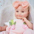 Special Edition, Girl 20 in, Full Silicone Baby Doll, Realistic Baby Dolls, Realistic Veins & Pose, Not Vinyl, Reborn Baby Dolls Silicone Full Body, Gift Set