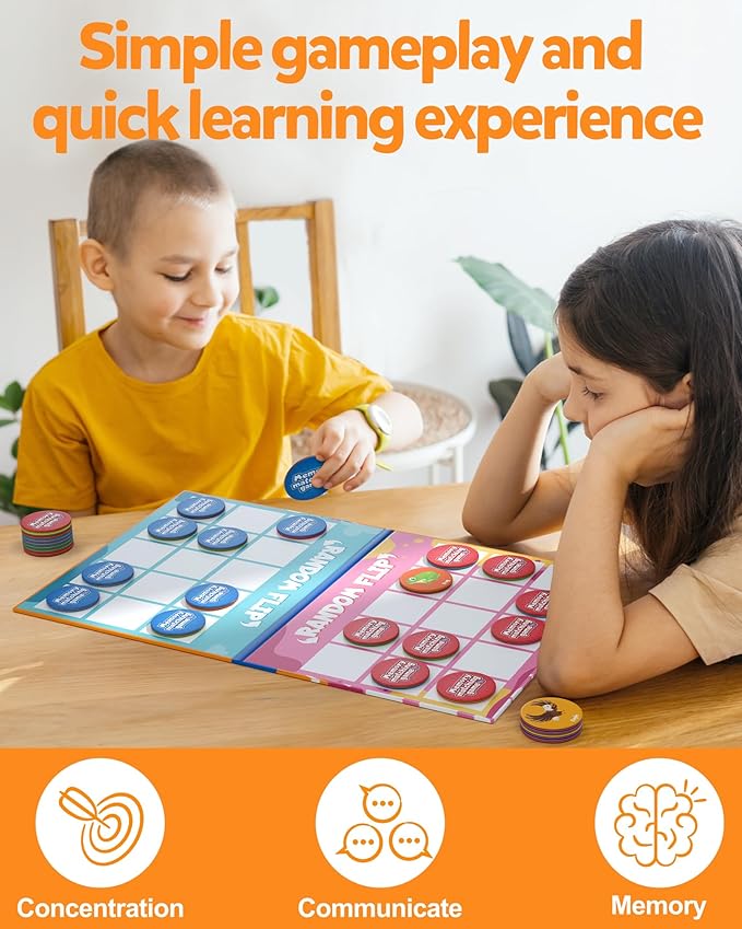 Coogam Alphabet Bingo Game, ABC Letter Learning Matching Board, Color Pattern Recognition Activity, Early Educational Gift Toys for Preschool 3 4 5 Year Old Kids