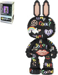 Rabbit Animal Micro Building Blocks Set for Adults Cute Large Sets Toys Gift Kids 6400 Pieces 55cm High Series