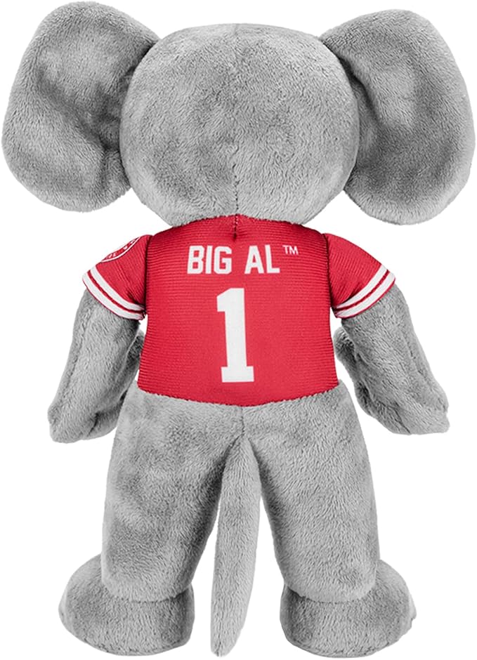 Bleacher Creatures Alabama Crimson Tide Al The Elephant 10" Mascot Plush Figures