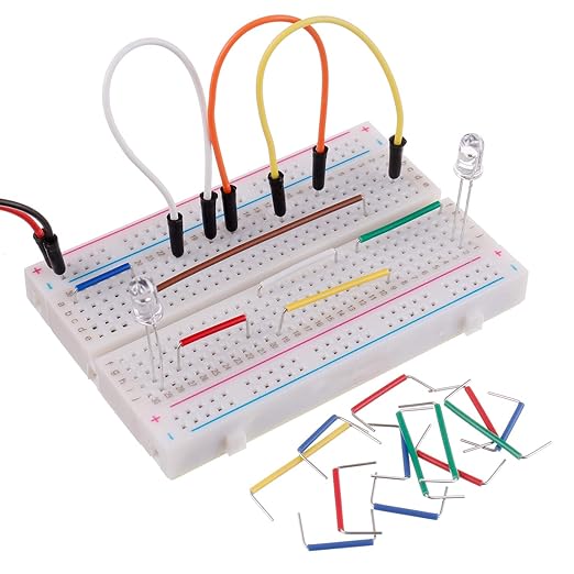 BOJACK 14 Vaules 560 pcs 2-125mm Solderless Flexible Breadboard Connecting Line Cables Breadboard Jumper Wires kit