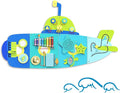 BlueWood Submarine Wall Busy Board Panels, Toddler Learning Activity Center, Montessori Philosophy Sensory, Educational Toys, Conducive to All-Round Development