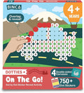 BINCA Dotties Dot Art Activity Kit - On the Go, 750+ Stickers, Vehicles Mess-Free Activities, DIY Dot Sticker Art for Toddlers, Kids Travel Activities, Craft Kits & Gifts for Boys & Girls Ages 4,5,6,7