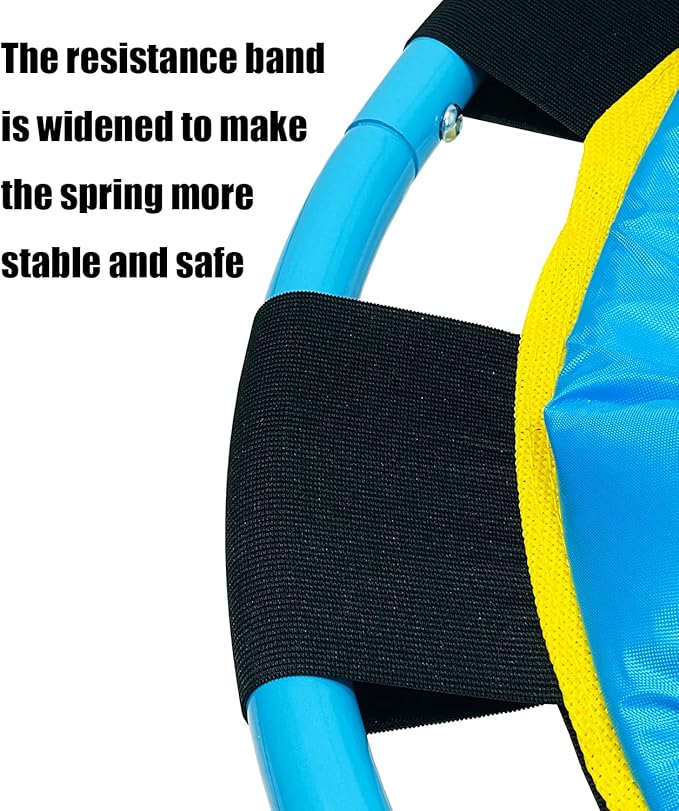 LANGXUN Baby & Toddler Toys, Mini Toddler Trampoline, Birthday Gifts for Baby Toddler Boys & Girls, Toddler Gift Ideas, Indoor Outdoor Trampolines for Kids Ages 6 Months to 4 Years