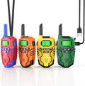 Walkie Talkies for Kids, Long Range 2 Way Radio, Outdoor Hiking Toys for 3-12 Year Old Chirstmas Birthday Gift for Boys, 4 Pack