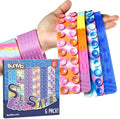 BUNMO Sensory Toys Stretchy Strings for Toddlers 3+ - Stimulating & Addictive Fidget Toys for Kids - Hours of Fun for Kids - Non-Mouthable Toy 3+ - Suction 6 Pack