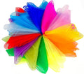 Juggling Scarves, 12 PCS Dance Scarves for Kids Play Silk Scarve for Toddlers Children Movement Music Scarf Magic Tricks Performance Props Accessories Rhythm Band Scarfs 12colors 24 inches
