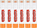 PATIKIL Tempera Paint Sticks, 6 Pcs Solid Tempera Paints Sticks Washable Bulk Markers Pen Quick Drying for Artists Beginners Art Supplies, Orange