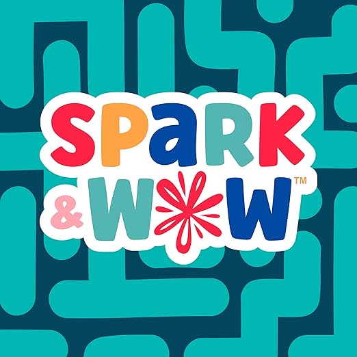 SPARK & WOW Light Table Blocks, 12 Shapes and Two Colors, Toddler Sensory Building Blocks, Translucent Light Table Manipulatives, Sensory Toys for Toddlers