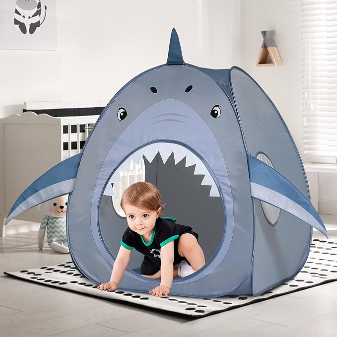 Kids Play Tent BOENBRO Pop Up Tent for Kids Foldable Play Tent Playhouse with Storage Bag Toddler Tents for Indoor and Outdoor Birthday Toy for Boys Girls