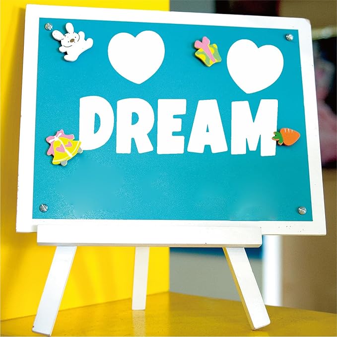 Bemeol 360 Pcs 30 Sheets Bulletin Board Letters 2.5 Inches Alphabet Stickers Self Adhesive Stick on Letters for Poster Board Classroom School Home Decor(White)