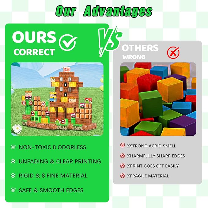 150PCS Magnetic Blocks STEM Toys for Kids, Magnetic Building Tiles Educational Construction Set with Storage Bag, Strong Magnets, Compatible with Major Brands, Gift for Ages 3 4 5 6 7 8+ Year Old