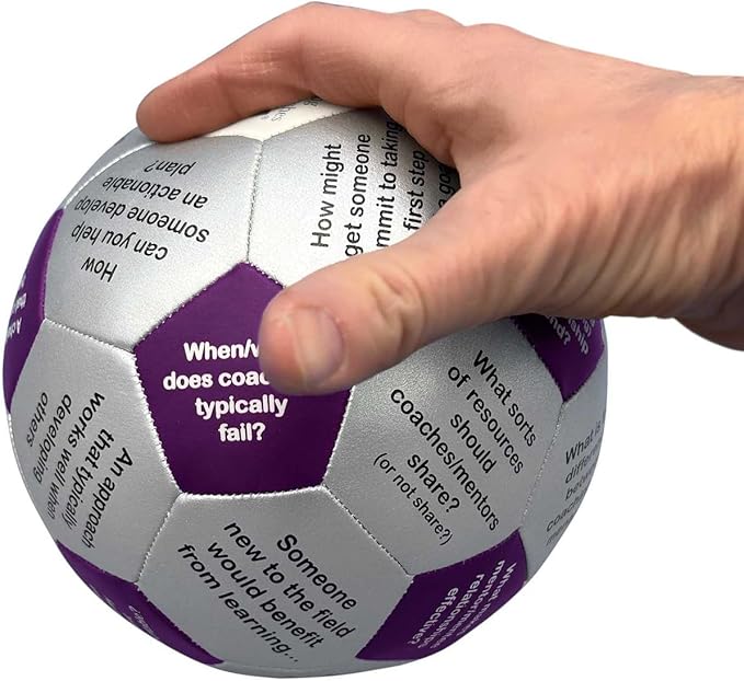 Trainers Warehouse 6" Thumball Collection, 32 Prompts for Conversation, Team Building, Relationship and Training