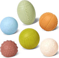Sensory Balls for Babies,Ball for Toddlers 1-3, Soft & Textured Montessori Baby Toys 6 to 12 Months,Wheat Straw Soft Montessori Toys for Babies