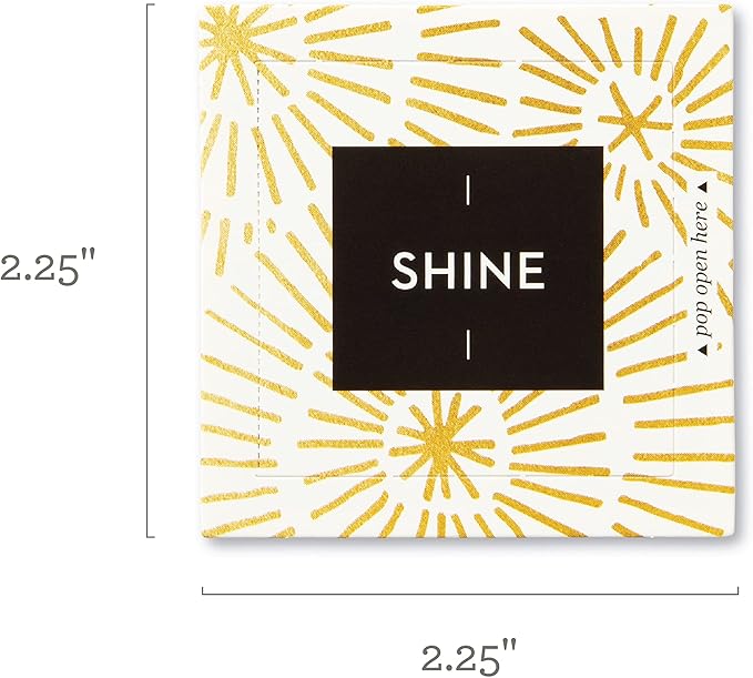 Compendium ThoughtFulls Pop-Open Cards — 4-Pack of Shine, Hope, Believe, Dream — 120 Pop-Open Cards, Each with a Different Message Inside