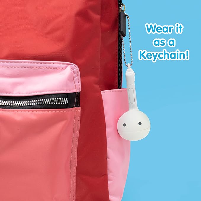 Otamatone [Melody Series Japanese Electronic [MINI Size] Musical Instrument [11 Pre-Programmed Songs] Portable Synthesizer from Japan by Cube/Maywa Denki [English Instruction], White