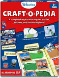 Skillmatics Scrapbooking Kit & Origami Puzzle Book - DIY Folding Brain Teasers, STEM Learning & Travel Toy with 48 Puzzles, Educational Gifts for Girls & Boys Ages 7, 8, 9, 10 & Up