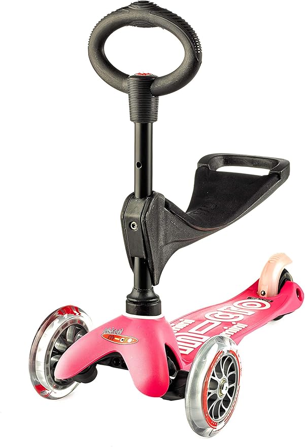 Micro Kickboard - Mini 3in1 Deluxe 3-Stage Ride-on Scooter Toddler Toys for Ages 12 Months to 5 Years