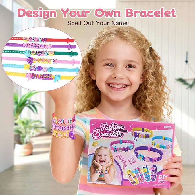 Art & Craft Kits Friendship Bracelet Making Kit 12 Sets - DIY for Girls and boys Ages 5 6 7 8-12, Creative Arts Crafts Christmas & Birthday Present Party Gifts