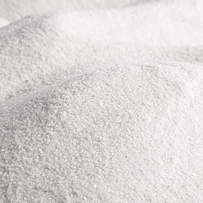 Sandtastik Sparkling White Play Sand, 100 lb (45 kg) - Fill Sandboxes, Sand Trays, Sensory Tables, Water Tables! Scoop, Mold & Pour This Premium Non-Toxic Sand
