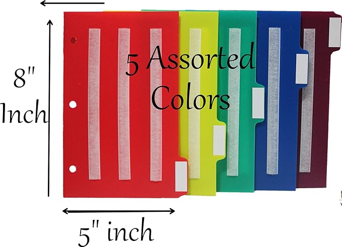 Smile4autism Small 5x8” Tools Perfect to Keep Your Loose Visual Picture Cards Organized. Autism, ABA, ADHD, Language & Apraxia Aspergers