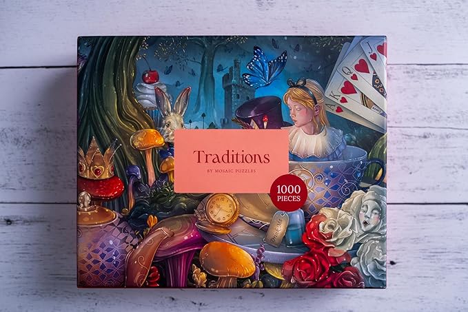 Through The Looking Glass | Traditions by Mosaic Puzzles - 1000 Piece Puzzle
