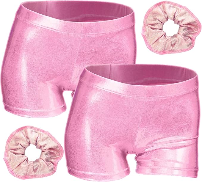 Aosva Little Big Girls' Sparkle Dance Tumbling Athletic Gymnastics Short 2-14Years