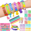 Art & Craft Kits for Kids, Christmas Gifts Friendship Bracelet Making Kit for Girls, DIY Jewelry Making Kit, Birthday Present for Ages 4-12, Toy for Age 4, 5, 6, 7, 8, 9, 10, 11, 12 Years Old