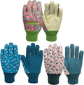 Kids Gardening and Garden Gloves for Toddler,Children's Yard Work Glove,Gift,Cute Pattern,Age3-8