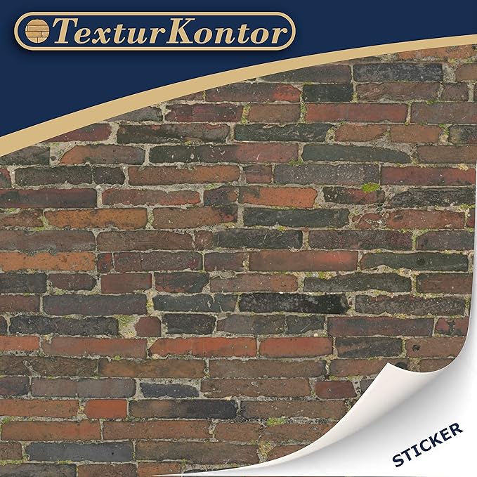 3 Sheets Self-Adhesive Wall Cladding for Dollhouse 1:12 Scale (Weathered Stonewall)