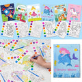 Rotu Water Coloring Books for Kids Party Favors for Kids 4-8 3-5, Birthday Gifts Classroom Prizes Goodie Bags Stuffers Bulk Art Craft Supplies, 18 Pack(126Pcs)