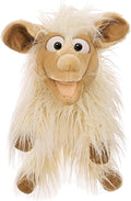 Living Puppets 18-Inch Plush White Lamb Hand Puppet - Fine European Design, Ultra-Soft and Cuddly, Promotes Child Development, Safety Certified, Teacher-Recommended for Boys and Girls
