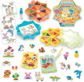 Aquabeads Star Bead Station Complete Arts & Crafts Bead Kit for Children - Over 2,000 Beads, Including Star Beads and Double Sided Bead Pen Tool