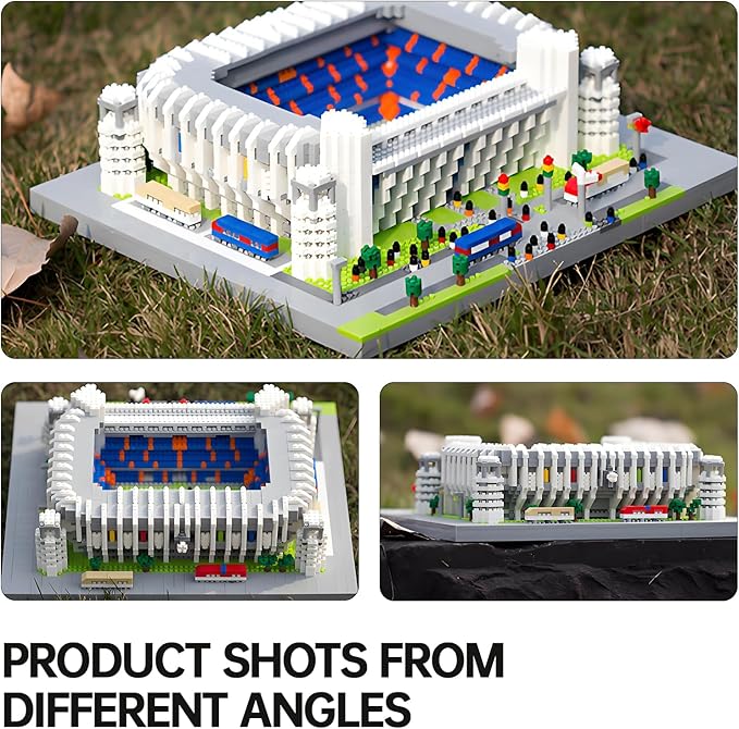 Soccer Stadium Micro Mini Building Blocks Sets Soccer Stadium Model Toys for Adults and Kids 3500+PCS
